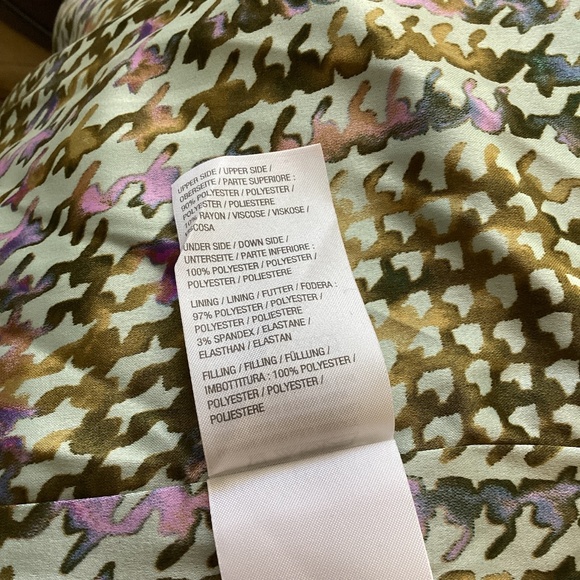 NWOT ESTATE ISAAC MIZRAHI LIVE! PLUS 2X EVERGREEN MIXED MEDIA QUILTED JACKET - Picture 11 of 11